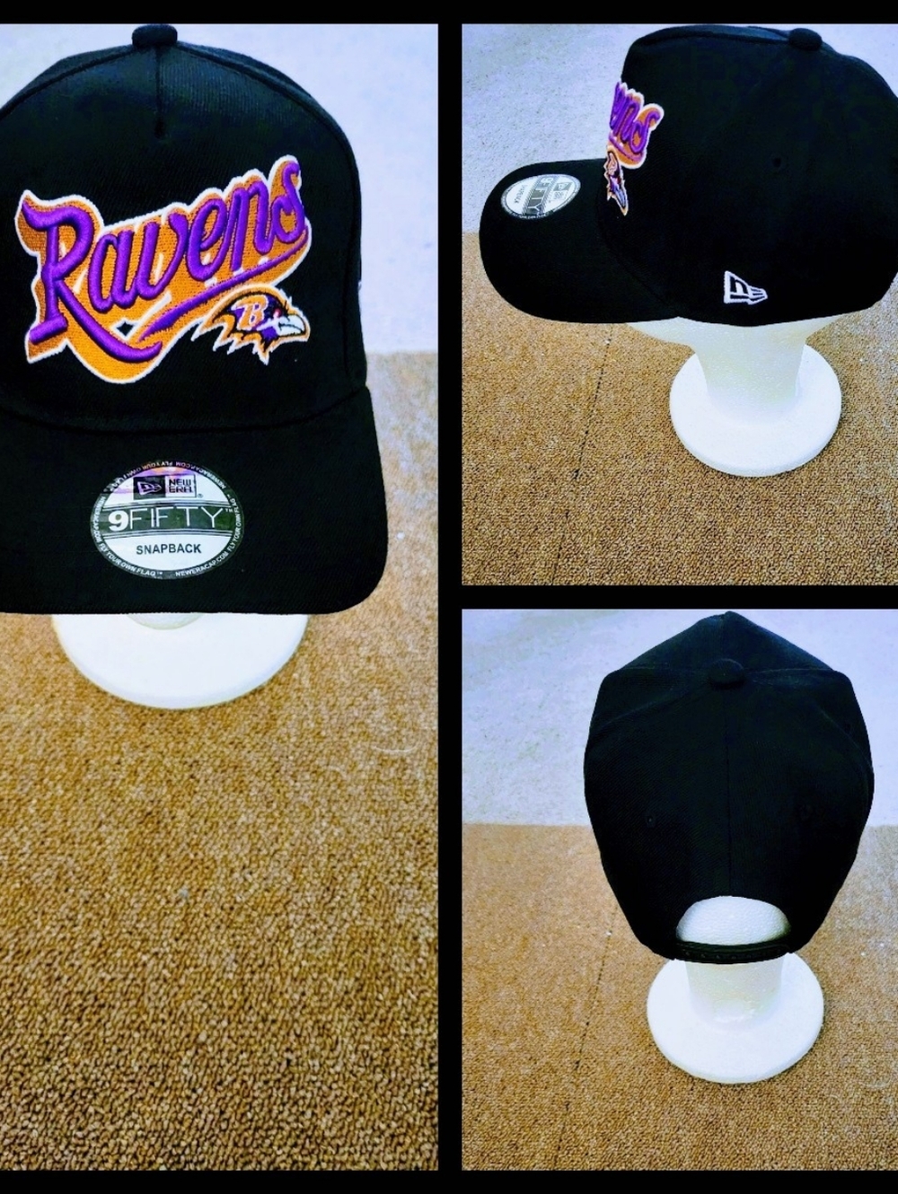 BALTIMORE RAVENS NFL FOOTBALL SNAPBACK HAT.